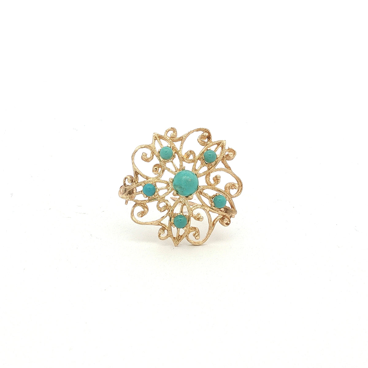 Colored Stone Pins & Brooche