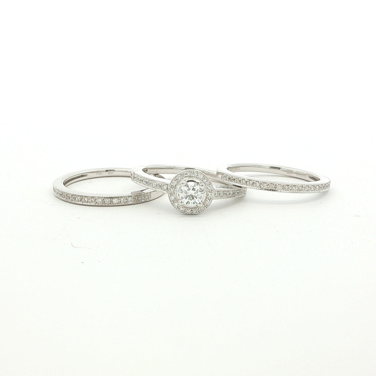 Diamond Wedding Set
