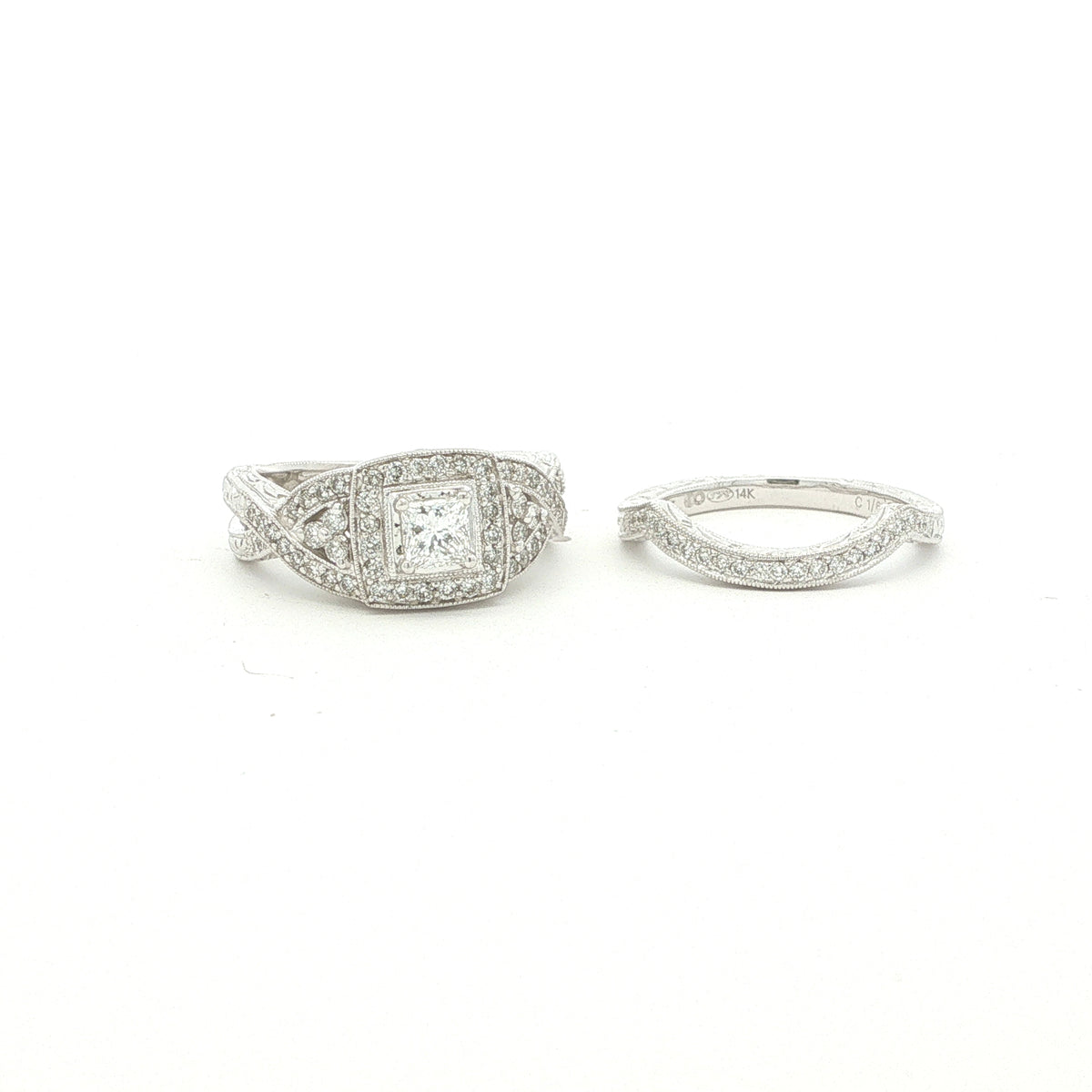 Diamond Wedding Set