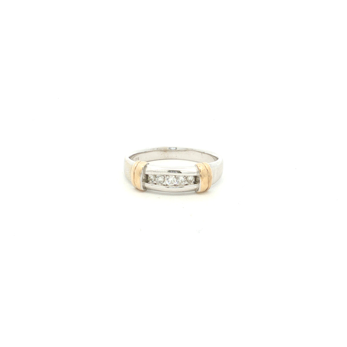 Diamond Wedding Bands  -  Men'