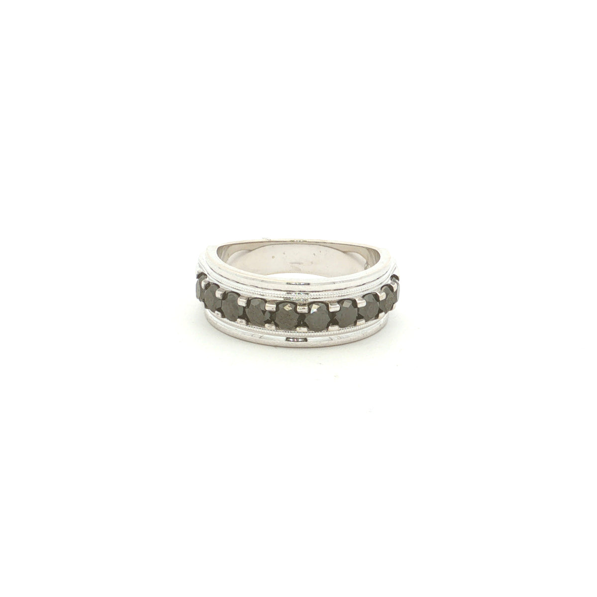 Diamond Wedding Bands  -  Men'