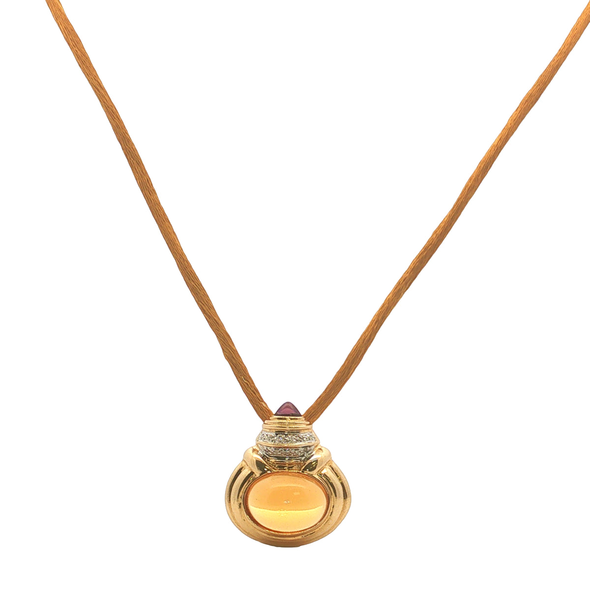 Colored Stone Pendant