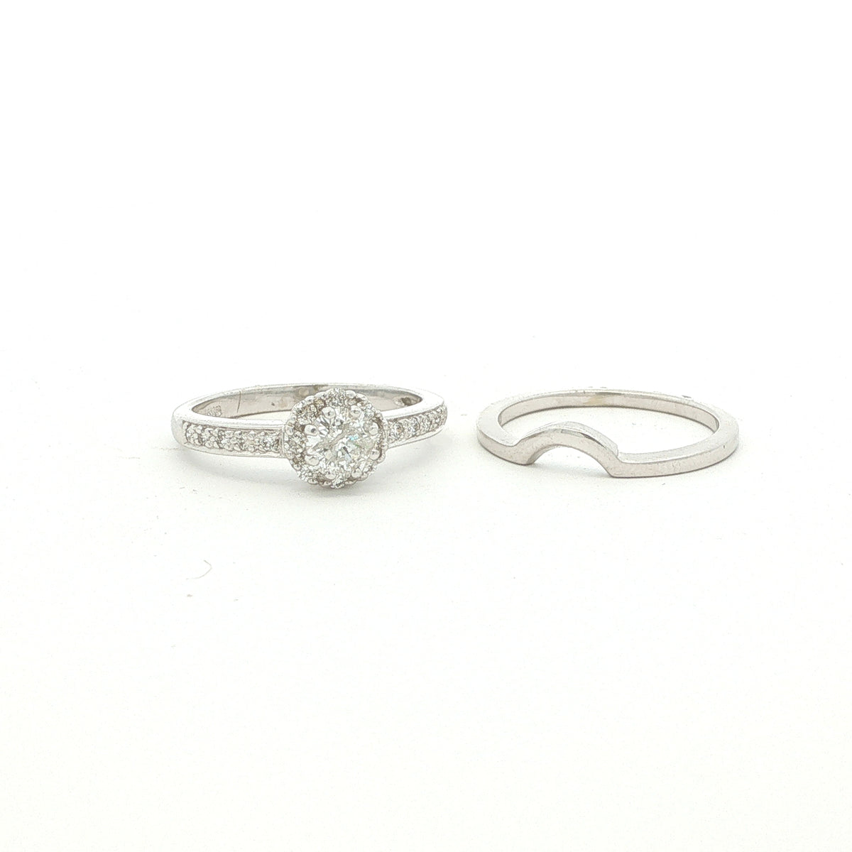 Diamond Wedding Set