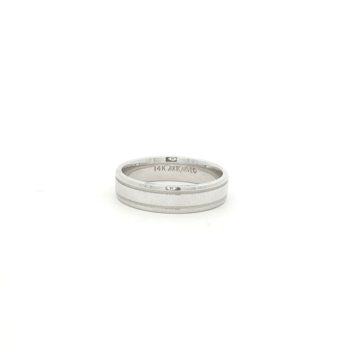 Gold Wedding Bands  -  Men'