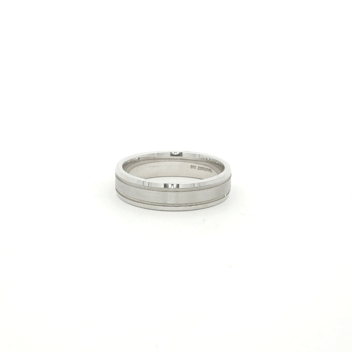 Gold Wedding Bands  -  Men'