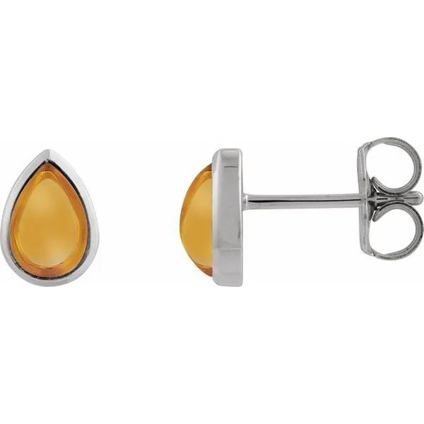 Cabochon Earrings