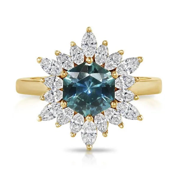Yellow Gold Sapphire Ring