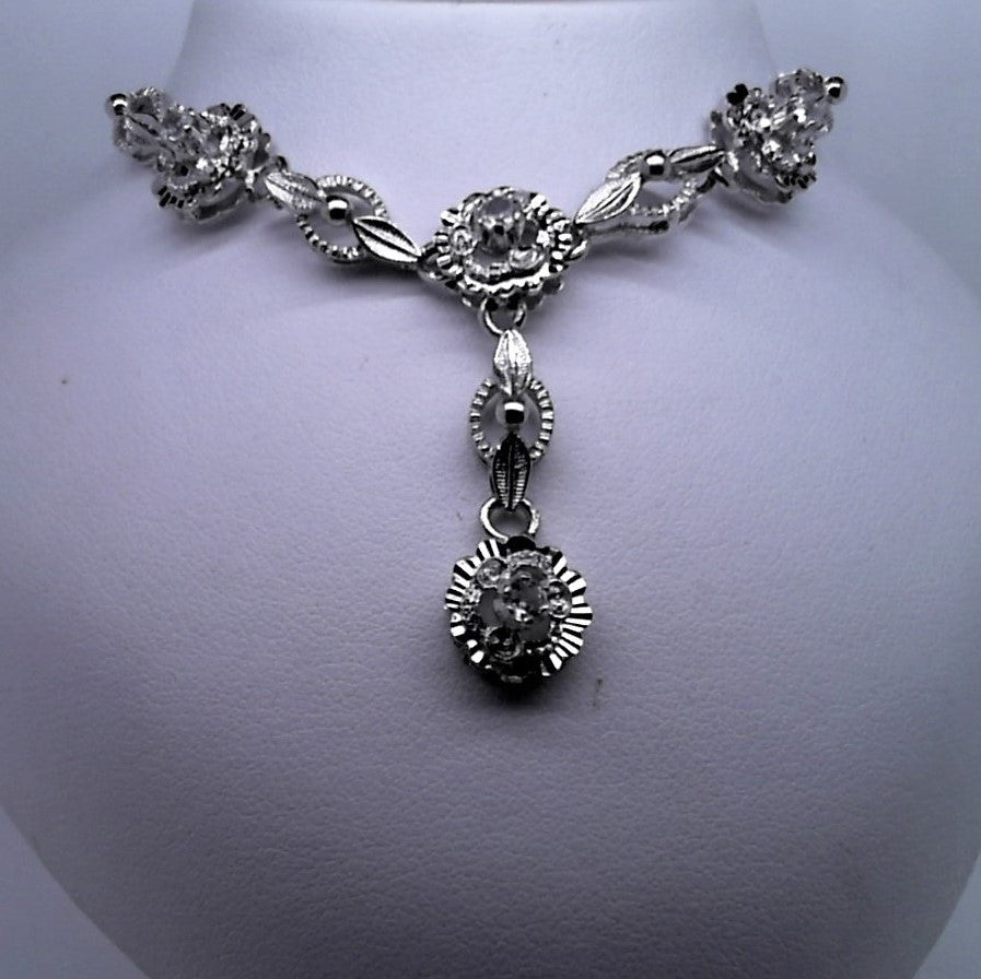 Estate Floral Necklace