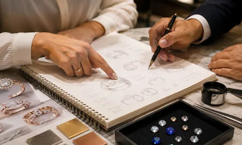 Consultation For Bridal Custom Design Jewelry At JewelSmiths